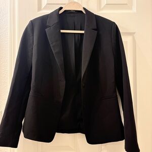 Theory Black Tailored Blazer Jacket
